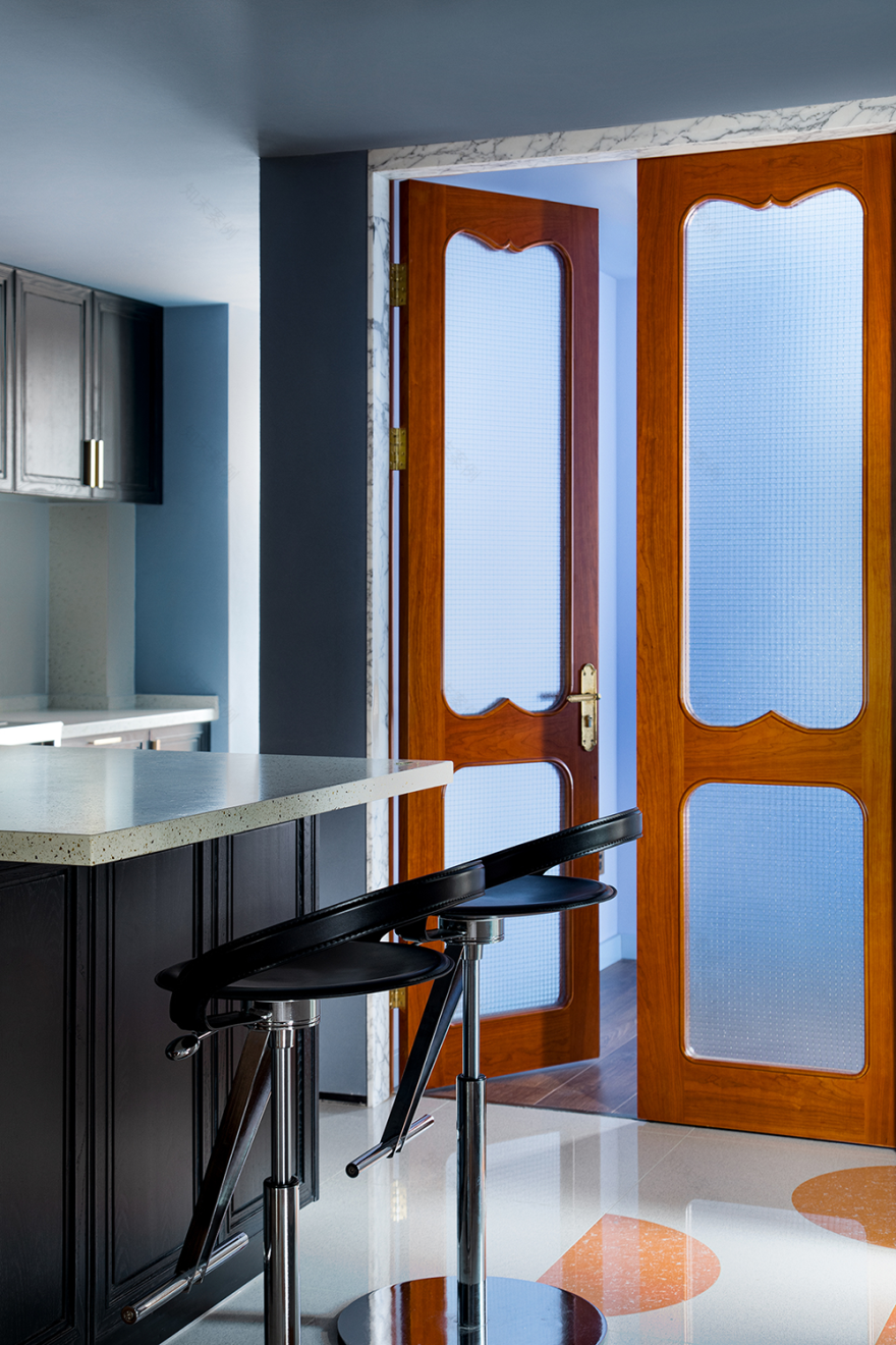 南洋复古风,151㎡家居空间的诗意探索-15