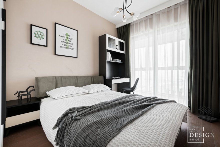 精装房软装改造遇见蔚蓝现代都市空间-12