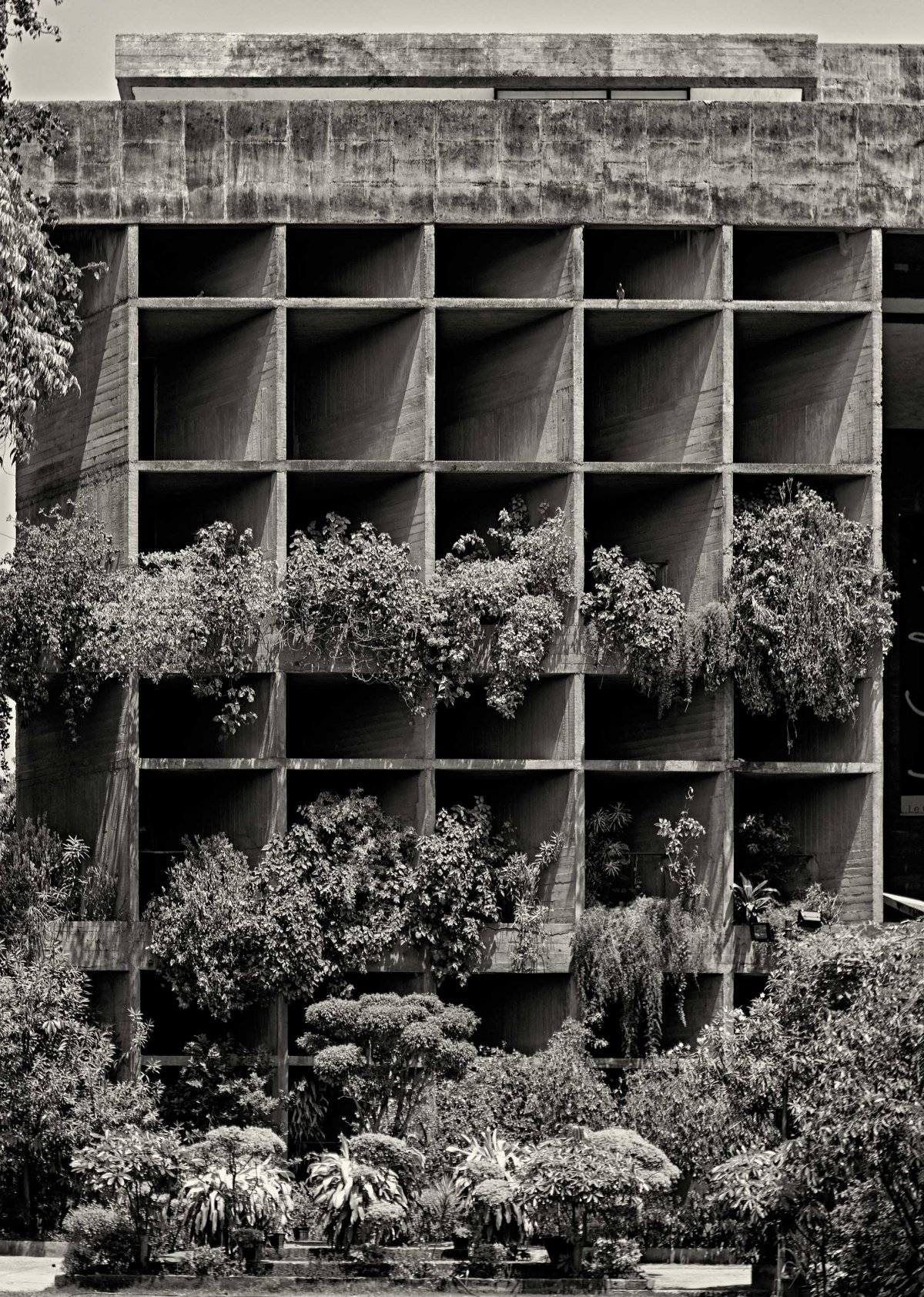 印度阿默达巴德纺织厂总部大楼-26