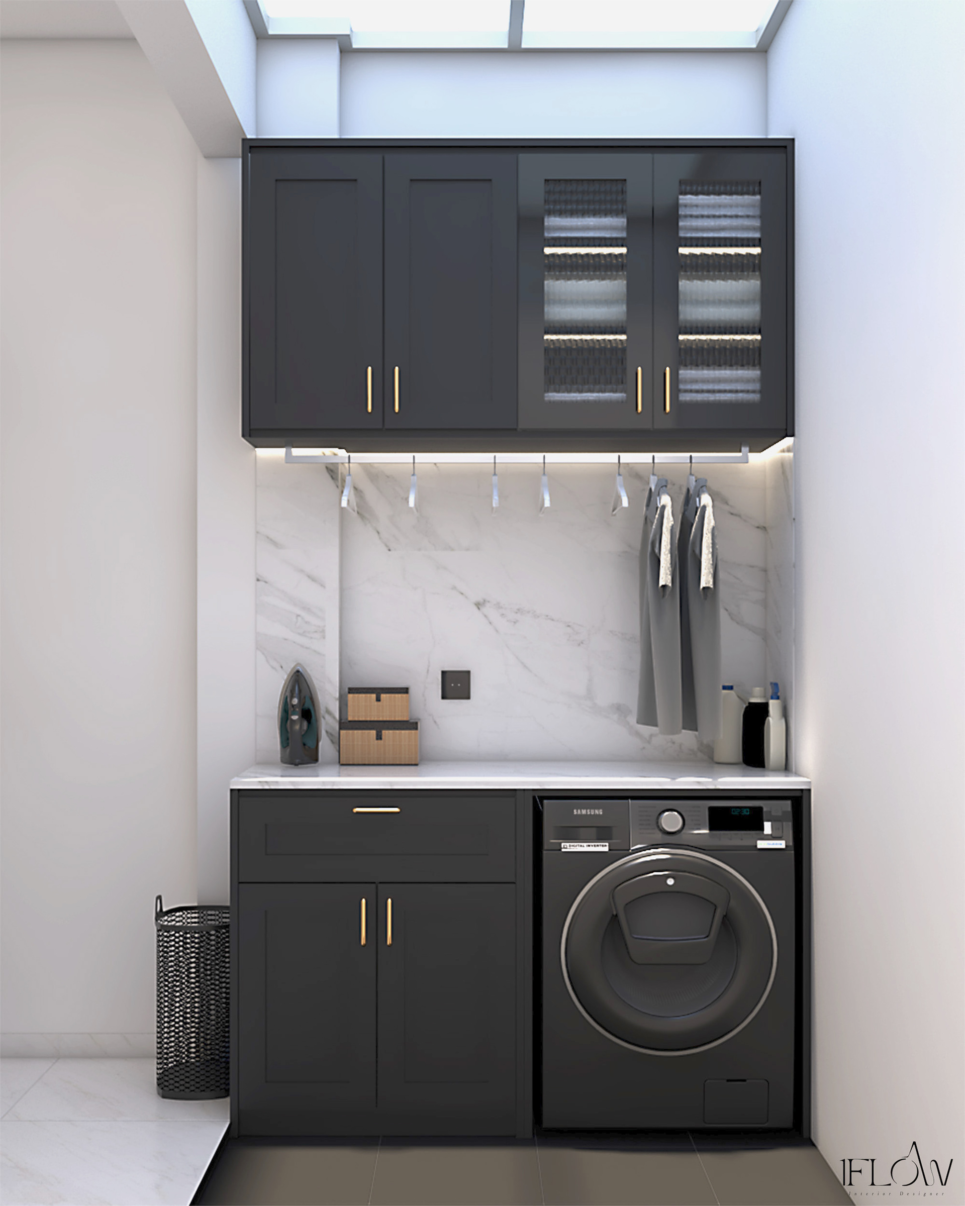 小型洗衣区单色丨印度-4