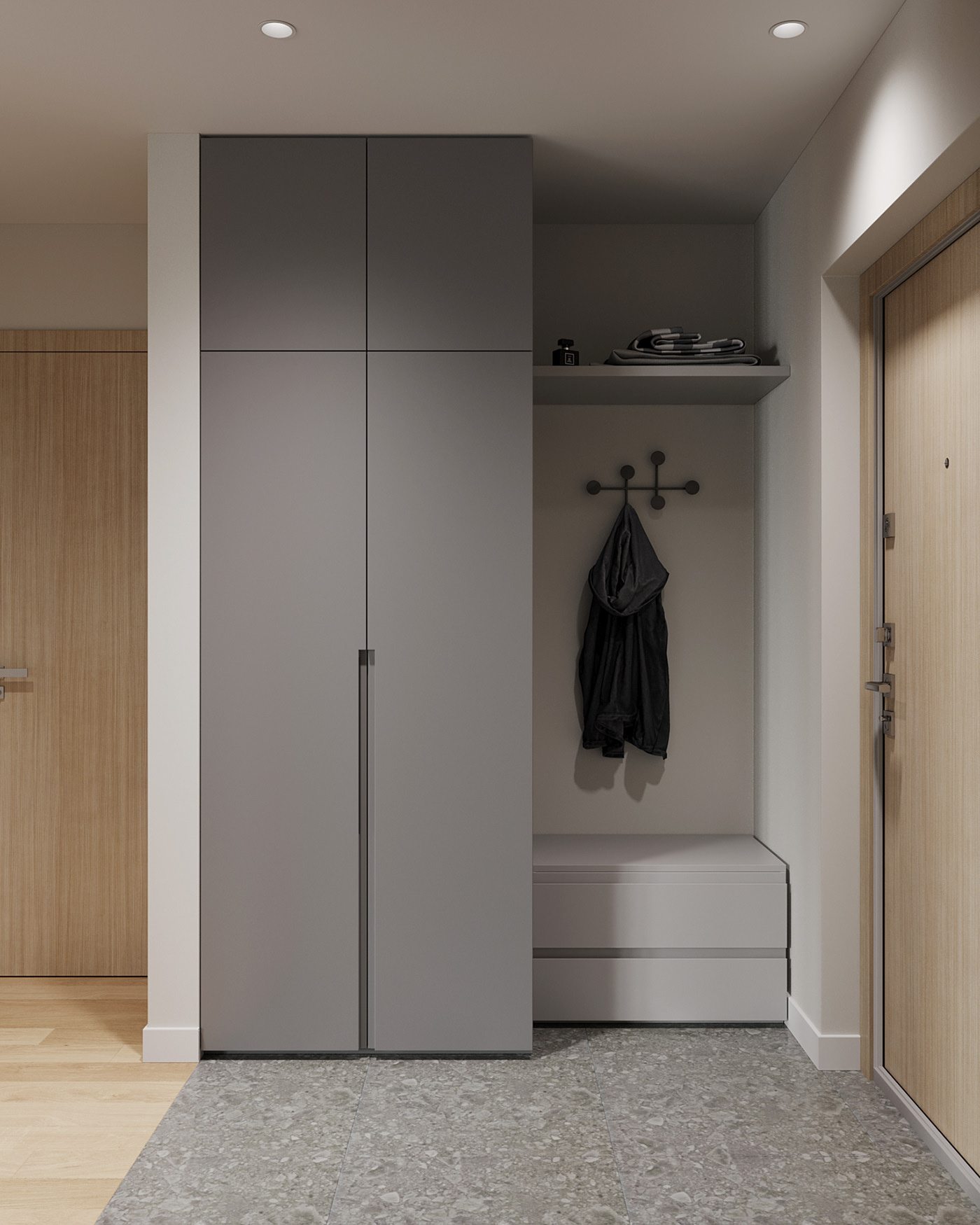 简约风住宅设计-1