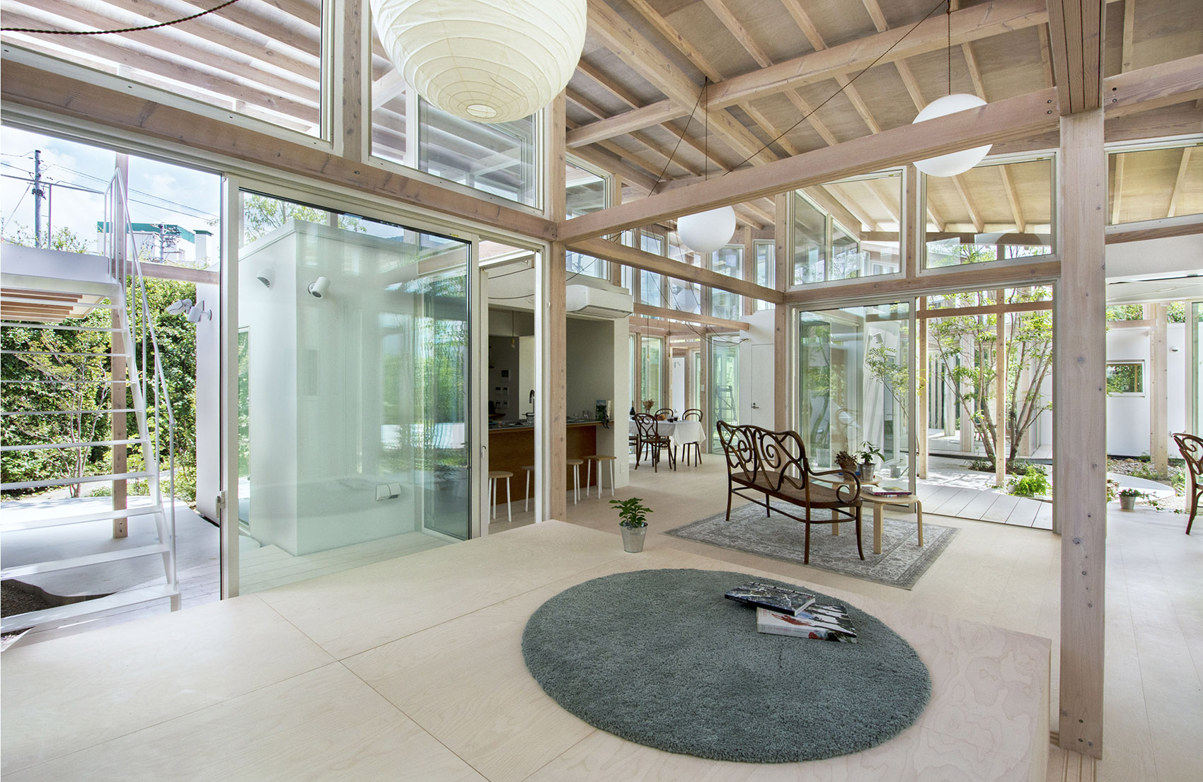 树篱围绕的房子，日本 / Studio Velocity-27