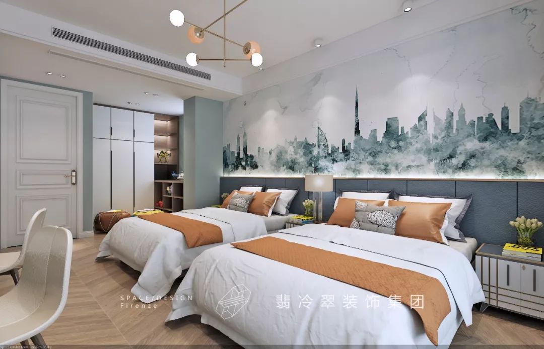 洛阳大曌国际美式轻奢家居设计,温馨雅致生活空间-114