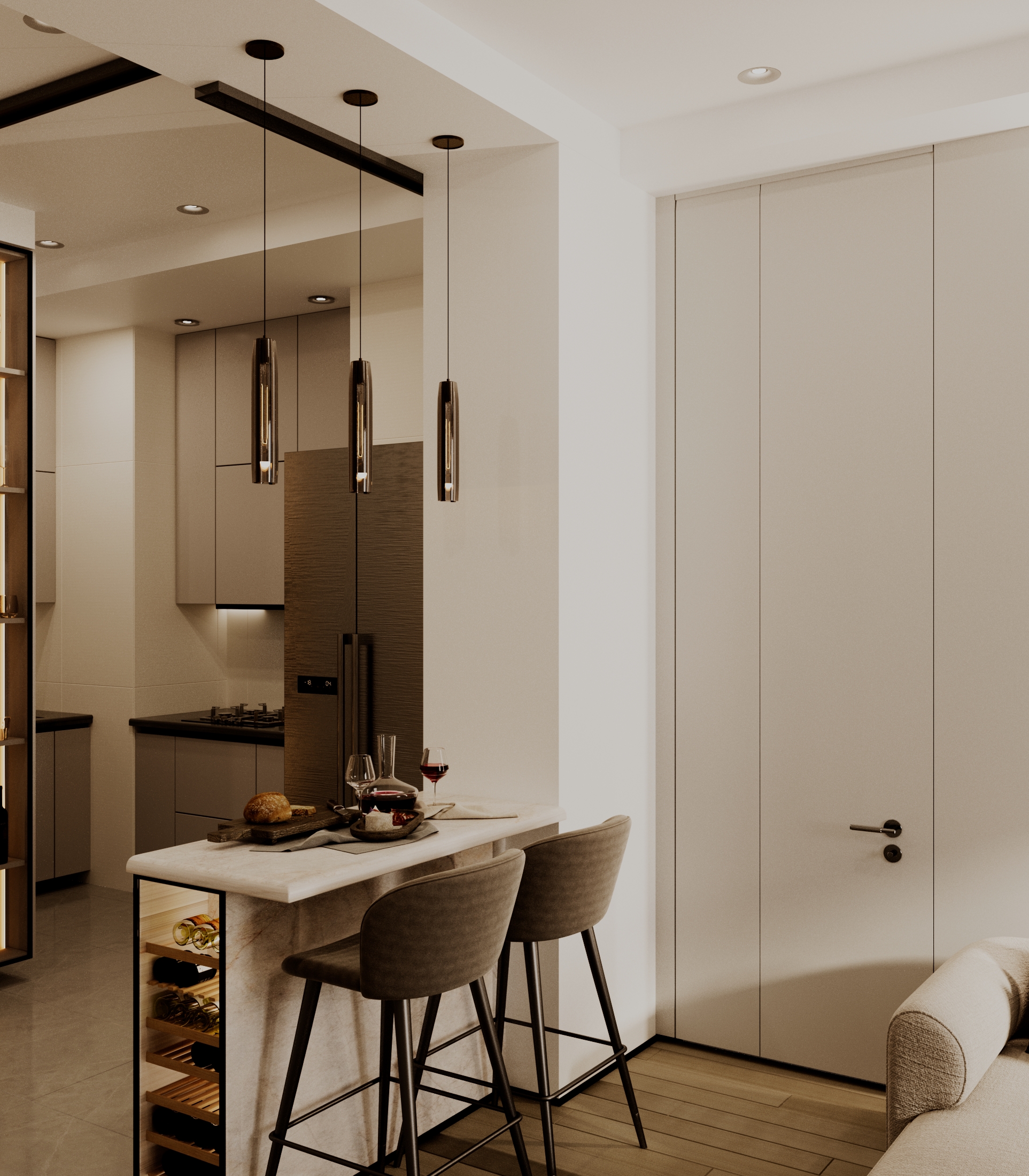 Kitchen/ Living Room Combo-4