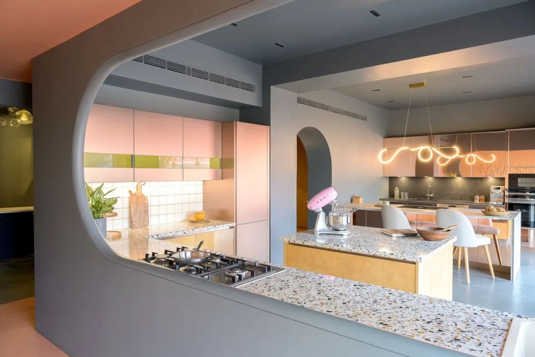 粉蓝设计梦幻色彩空间·模块化厨房和衣柜体验中心-0