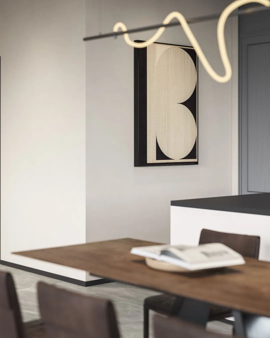 张楠楠·180平平层作品  现代极简-15