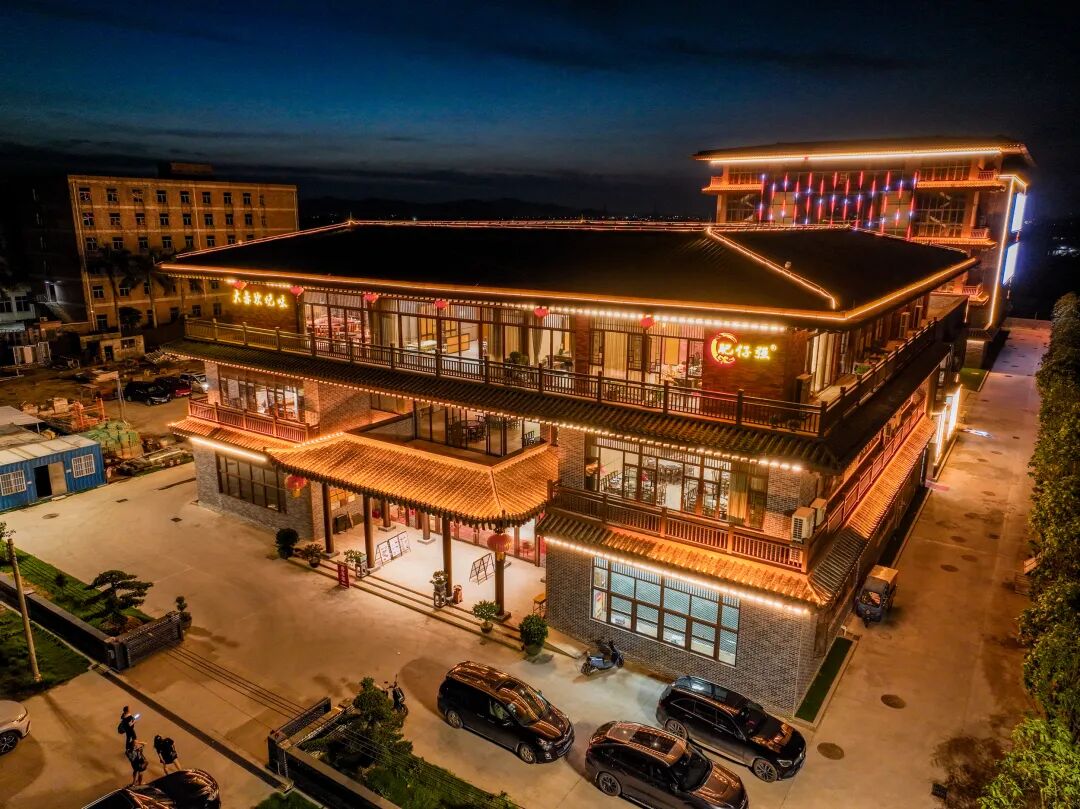 【亚泰项目】斗门非遗传承基地综合体：岭南中式风格非遗餐饮文化综合体~-5