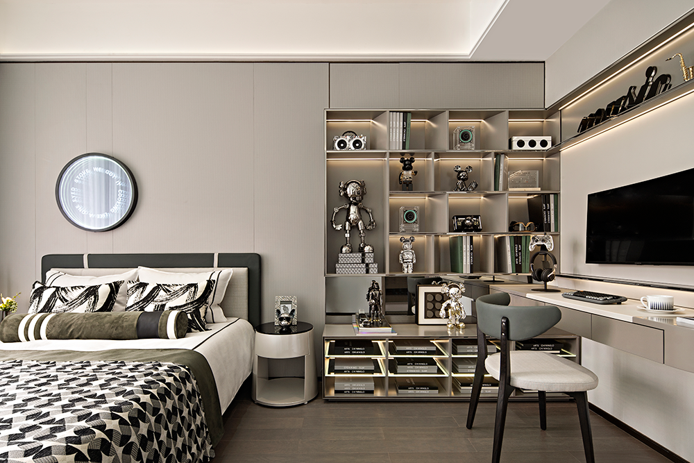 长沙建发养云 260 样板房丨中国长沙丨深圳市盘石室内设计有限公司-28