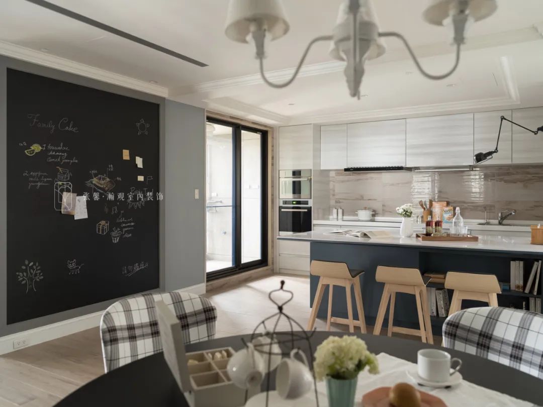 【空间故事】143㎡，样品屋，建构高级美式寓所-20