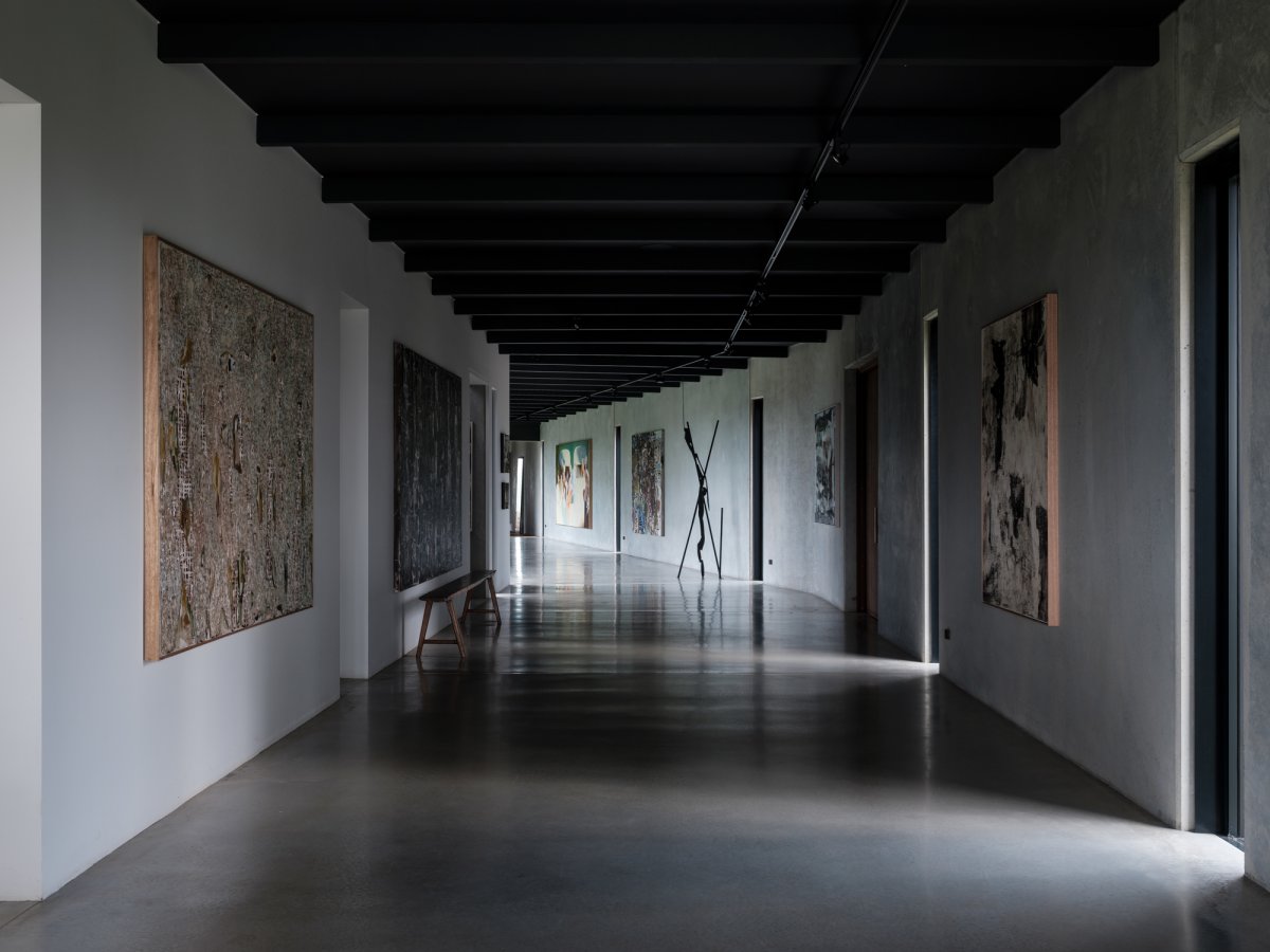 Highlands House · 木结构雕塑画廊别墅设计丨巴布亚新几内亚南部高地丨Luke Moloney Architecture 事务所-21