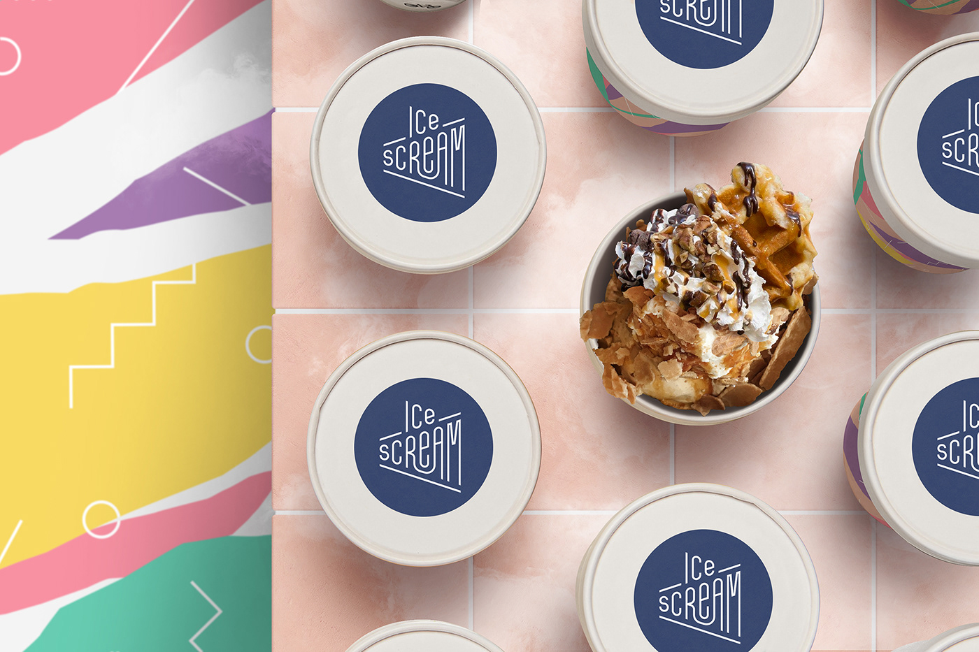 冰淇淋店设计 | 极冻魔法带来的味觉盛宴-2