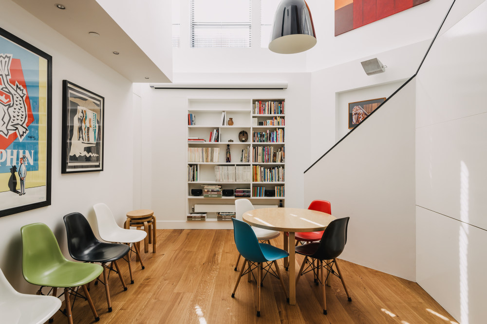 伦敦市中心“倒置之家” | 现代主义大师芭芭拉·韦斯的设计杰作-6