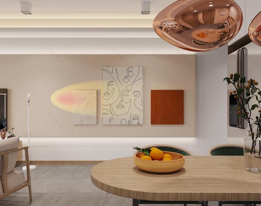 日式原木与白的暖风徐徐之家-4