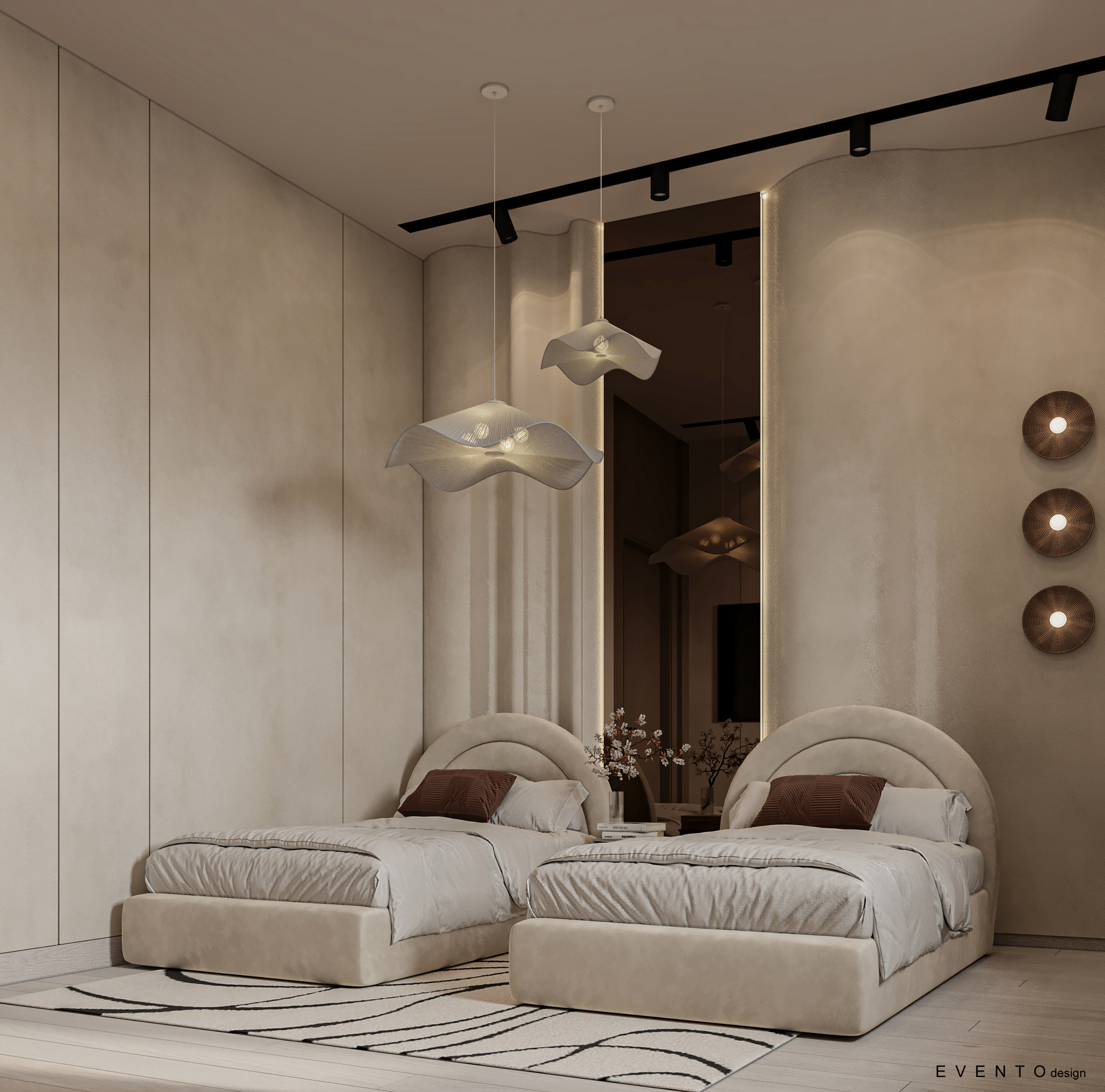 极简主义儿童房设计丨Aya Shahin-8