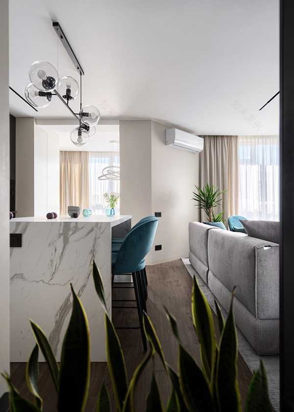 现代3室带独立餐厅公寓设计项目丨乌克兰基辅丨Suit House(乌克兰)-46