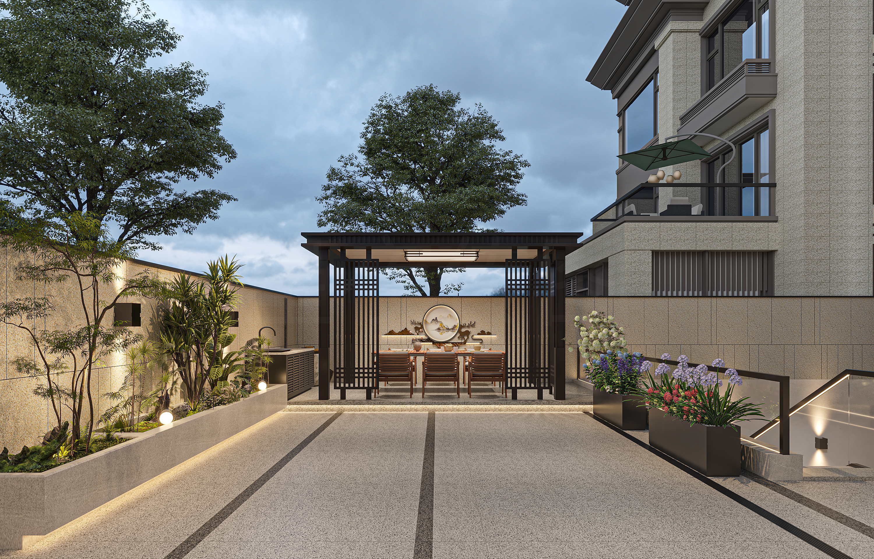 梦想中的庭院设计-9