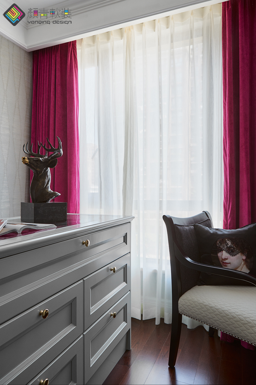 辰佑设计·颜青软装作品【赛文的九一年】-48