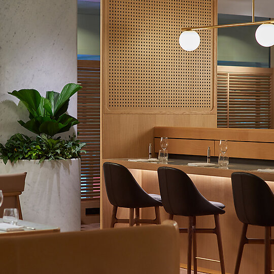 QANTAS First Lounge, Singapore by CAON Studio in Collaboration with Akin Atelier | Australian Interior Design Awards-3