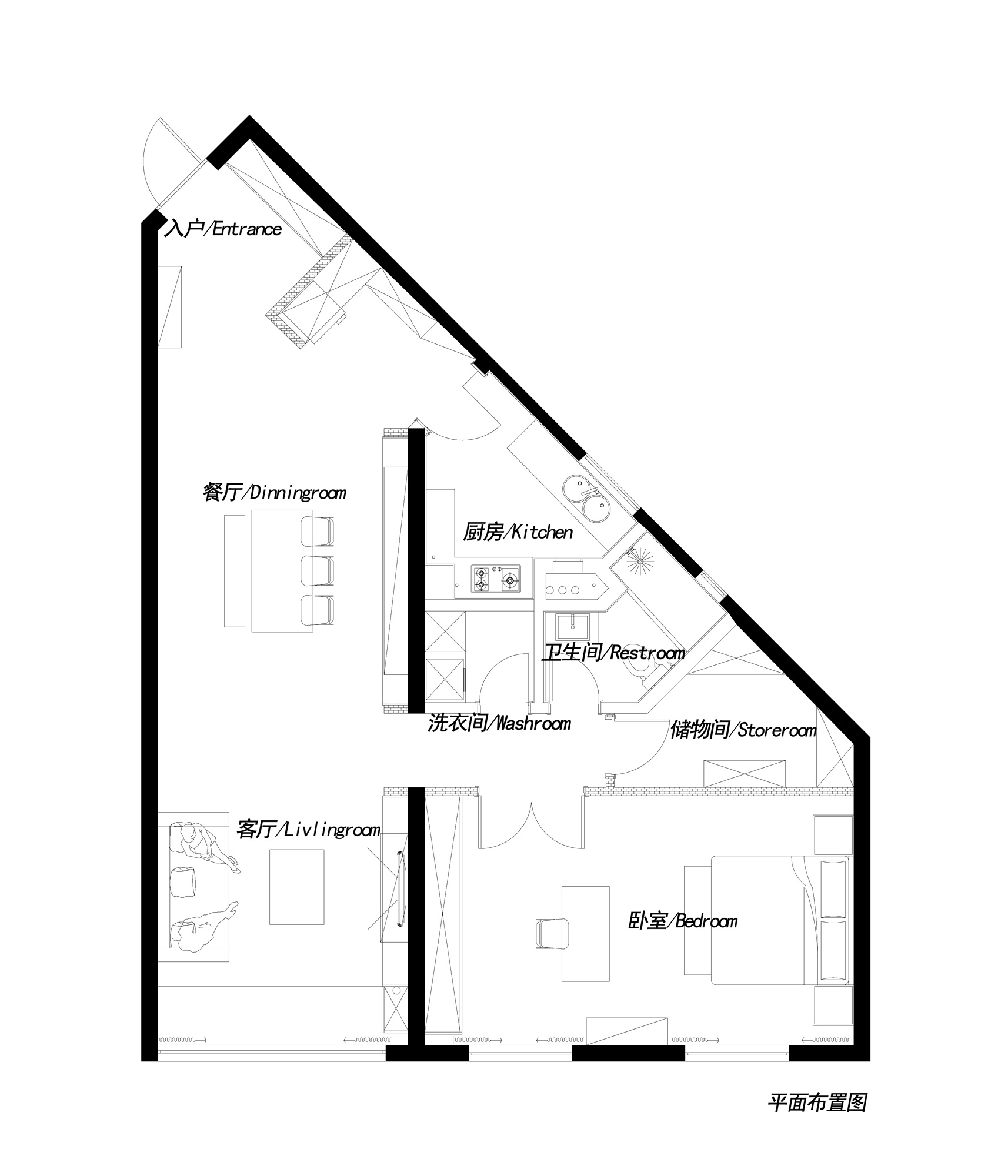 《悦己》独立女性公寓,自由而独立的生活空间-5