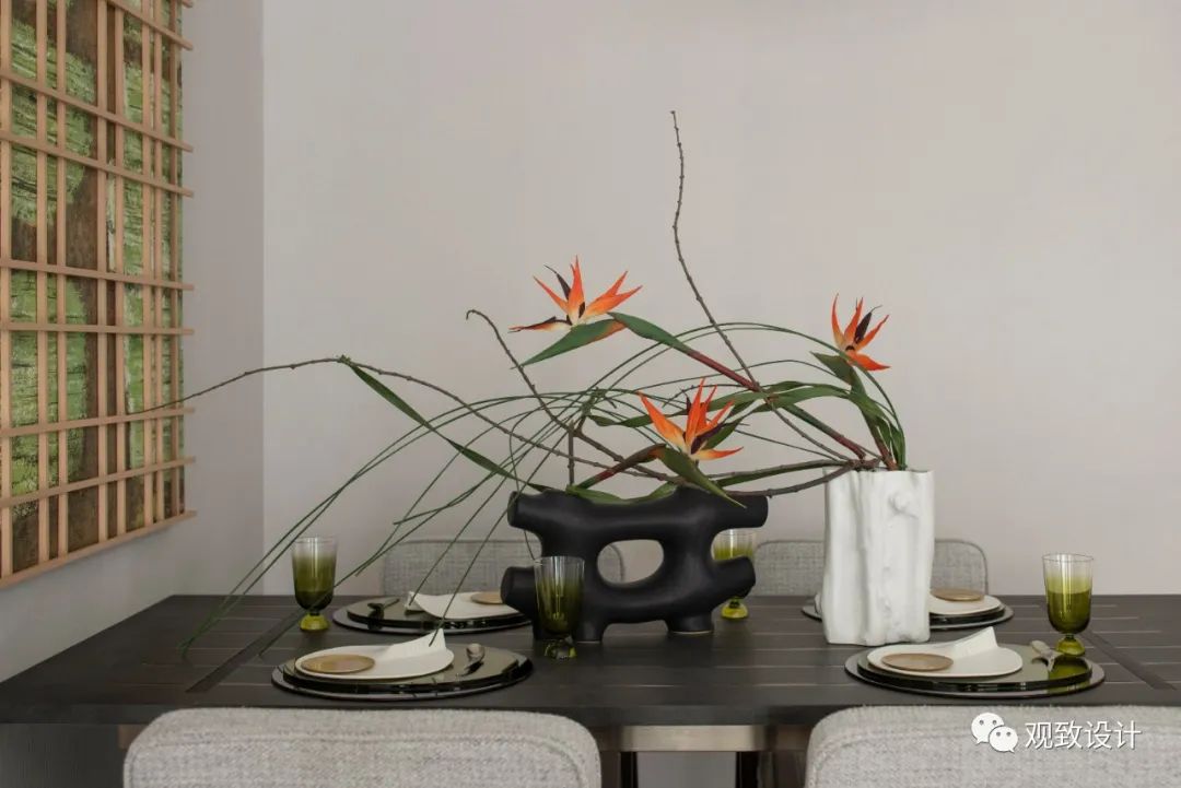 观致设计 | 中山映月台样板间：山水雅韵，淡墨写意-89