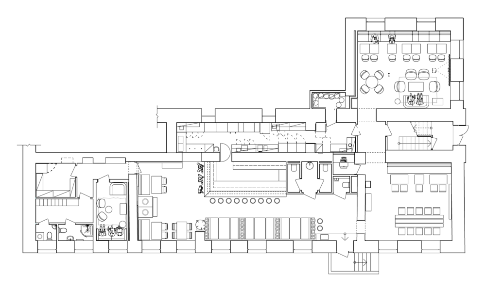 乌克兰基辅美式风格餐厅设计-1