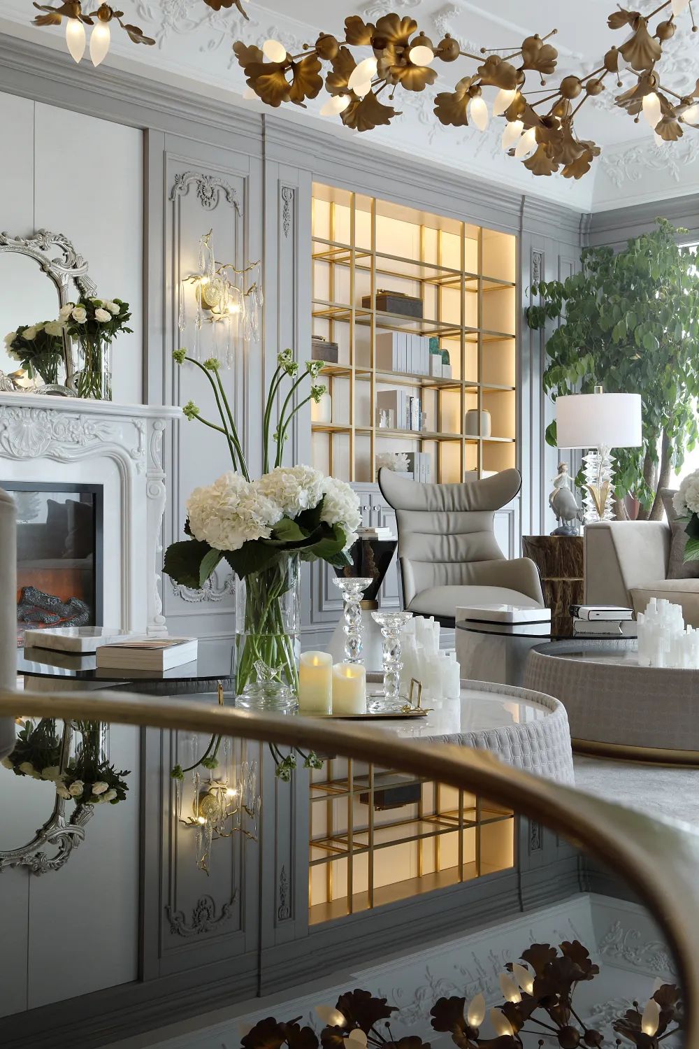 1600㎡法式奢宅，演绎浪漫艺术传奇-24