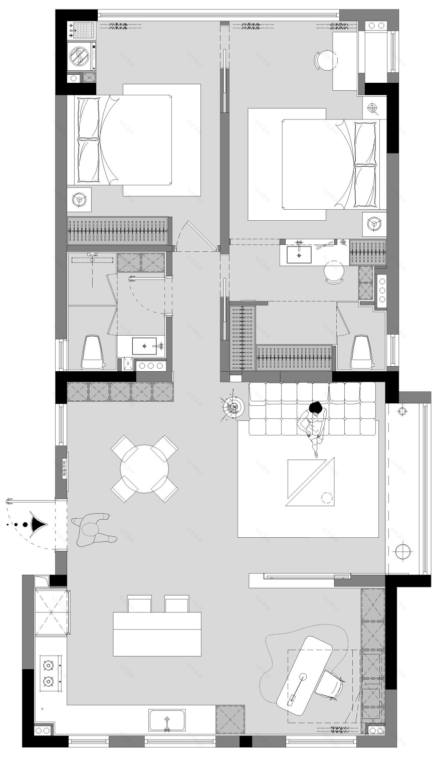 112M² X 蒲荷花苑丨希设计-7