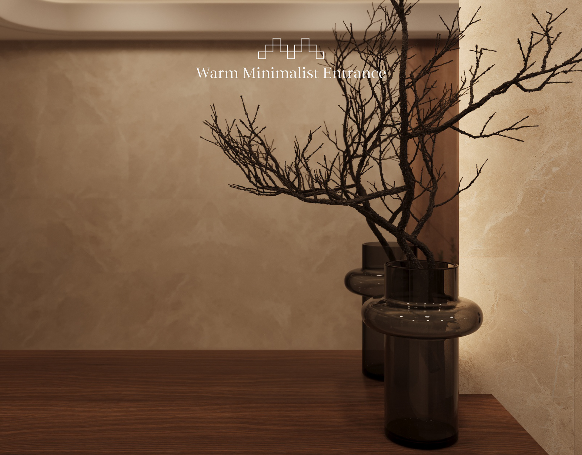 Warm Minimalist Entrance-1
