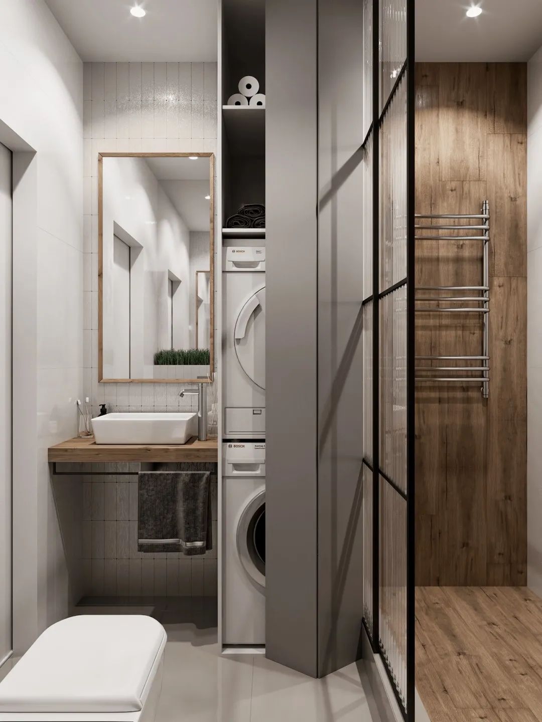 简约时尚！79平ins风复式公寓设计-16