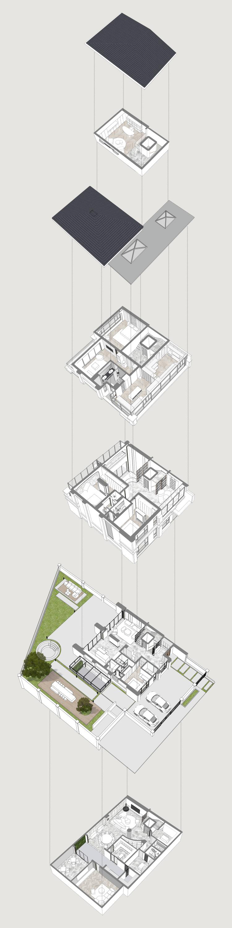 720㎡混搭风别墅-44