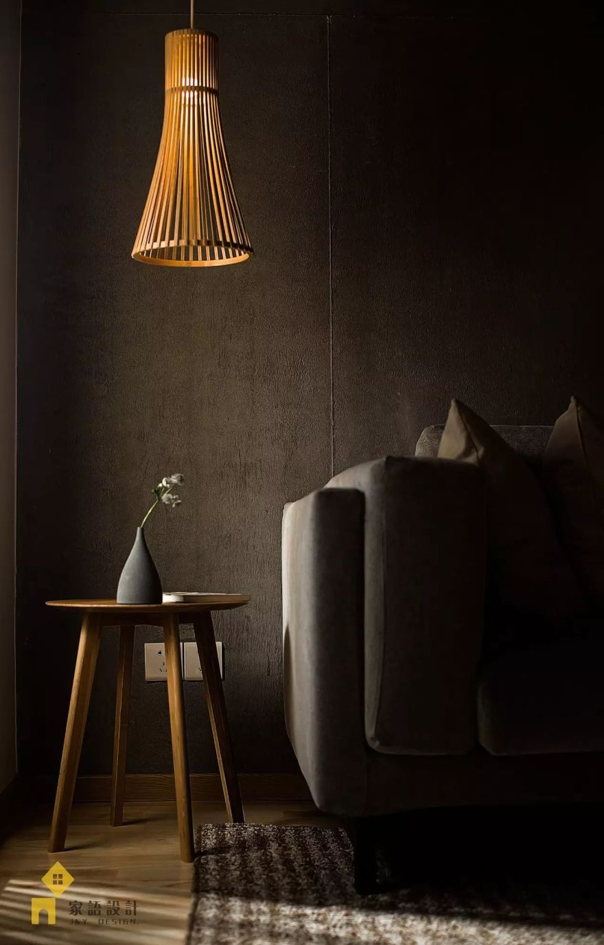 美林湖畔的侘寂之美 | 家语设计 100 平方生活空间-26