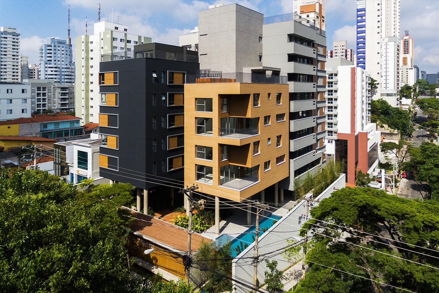 巴西圣保罗 Aruá 公寓楼-9