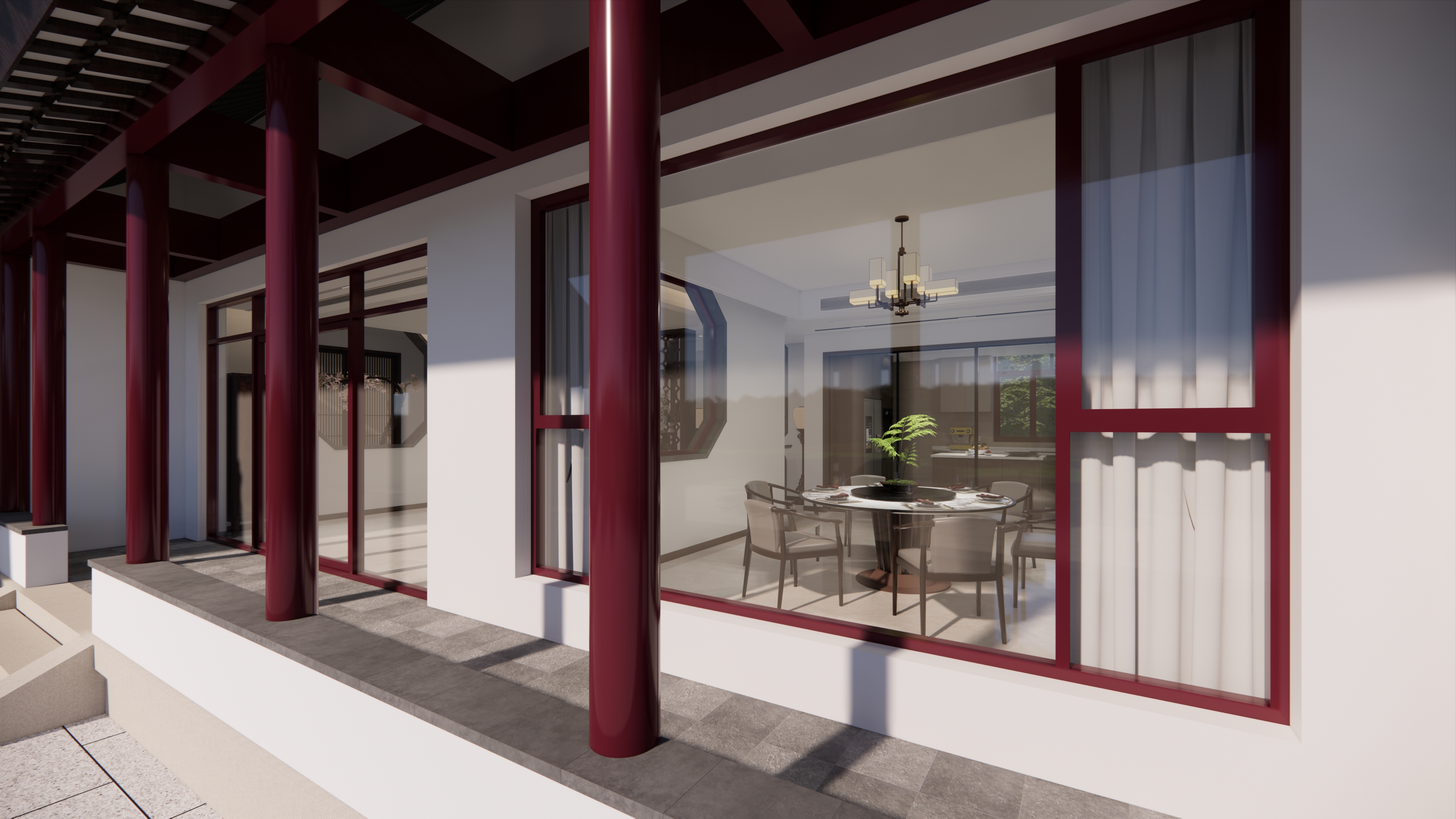 平湖瑞园中式别墅-10