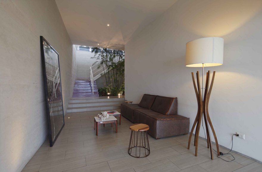 秘鲁利马海景别墅,白盒子的生活空间-48