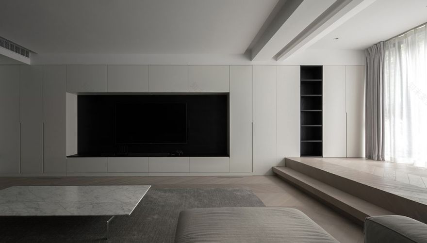 极简黑白灰,构建现代雅奢空间-85