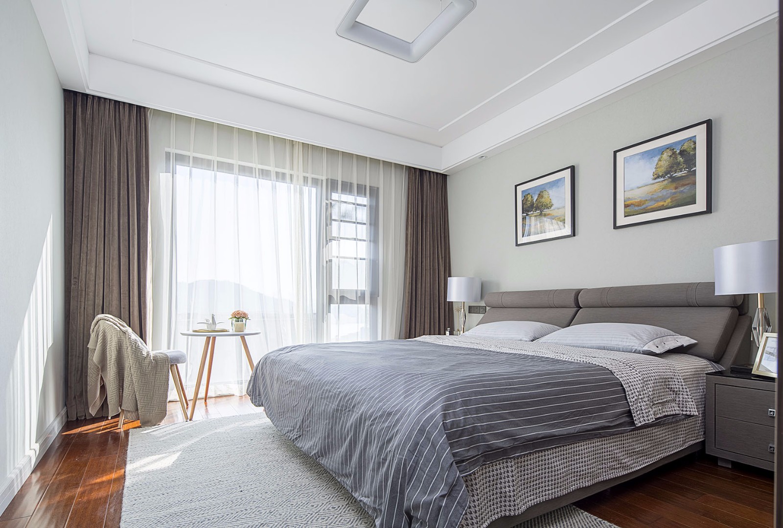 138㎡现代风格住宅——沐浴阳光  朗众设计-20