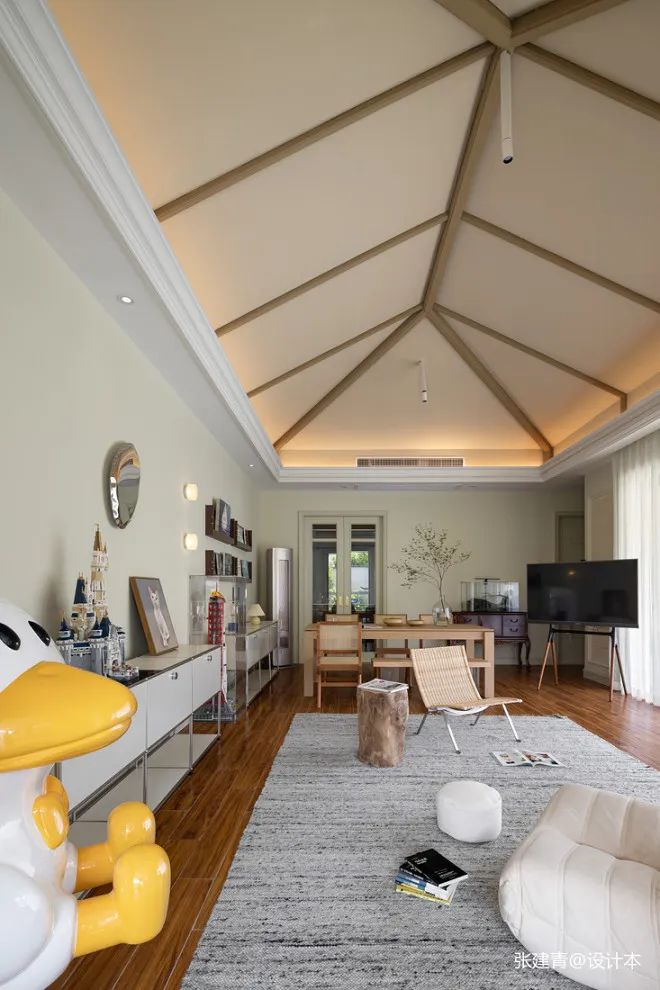 宠物博主用30万装完280㎡别墅？！3猫1可达鸭的智能理想家-42