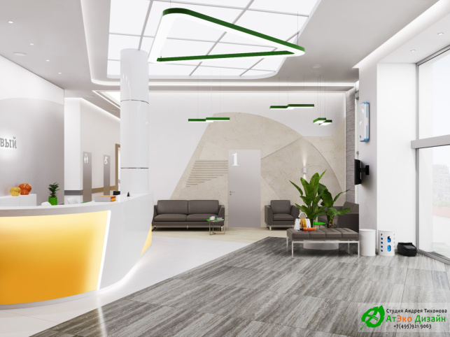 “Счастливый взгляд” 眼科诊所设计项目丨俄罗斯圣彼得堡-6