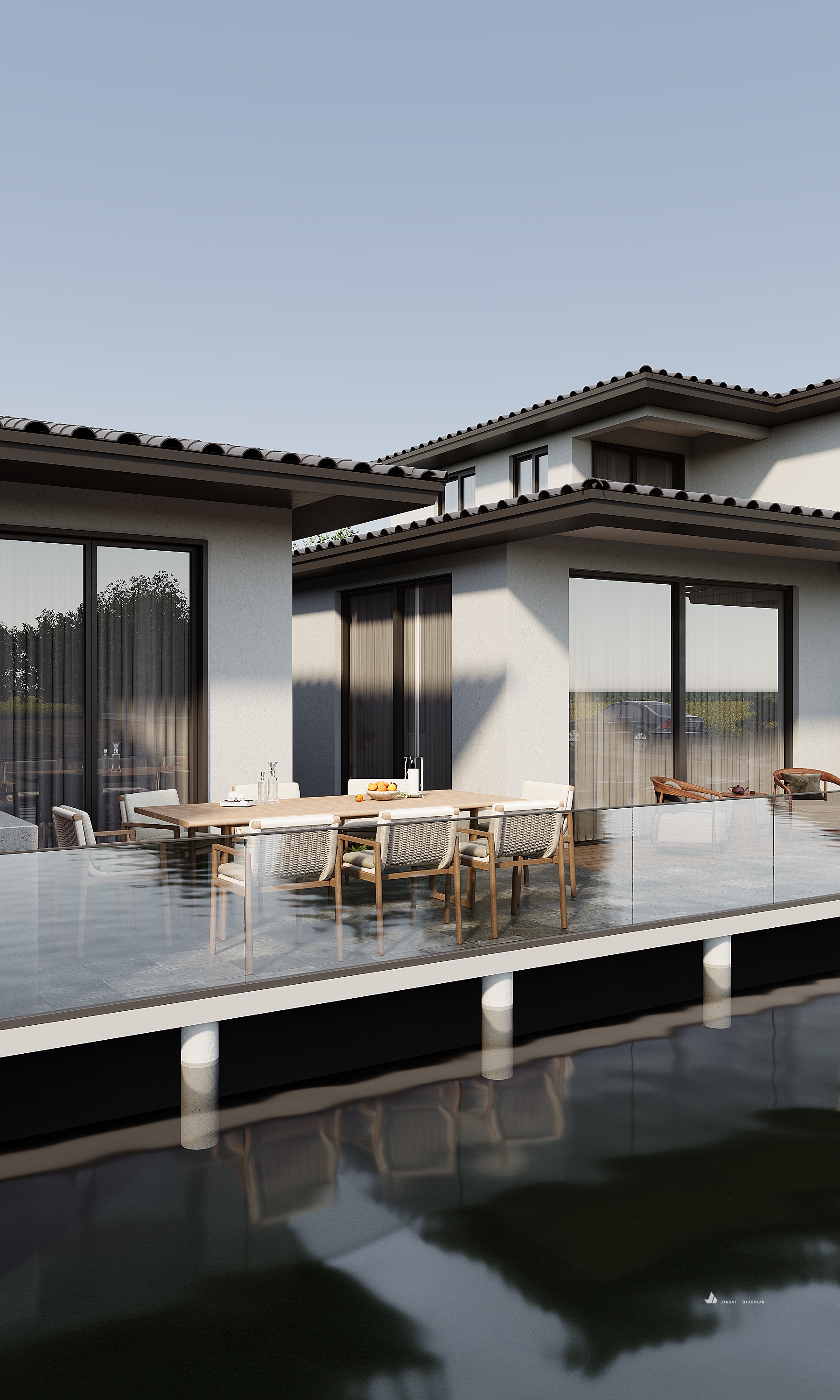 自建房大鸟瞰到室内-14