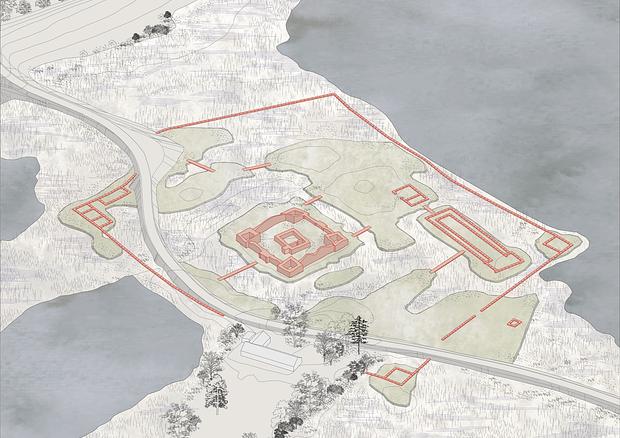 古勒城堡废墟 听(注:LYTT在丹麦语里有听的意思 ,Gurre Slotsruin 是丹麦的古勒城堡废墟) 丨Jacob Fischer,Maria Kristoffersen-23