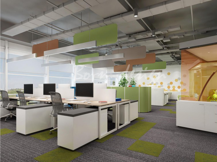 卡塔尔龙城管理公司办公室装修设计-5