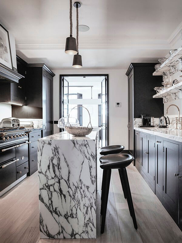 伦敦优雅公寓 | 现代设计与古典元素的完美融合-6