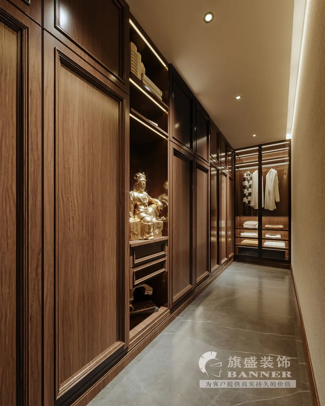 白桦林团圆新中式设计丨旗盛-60