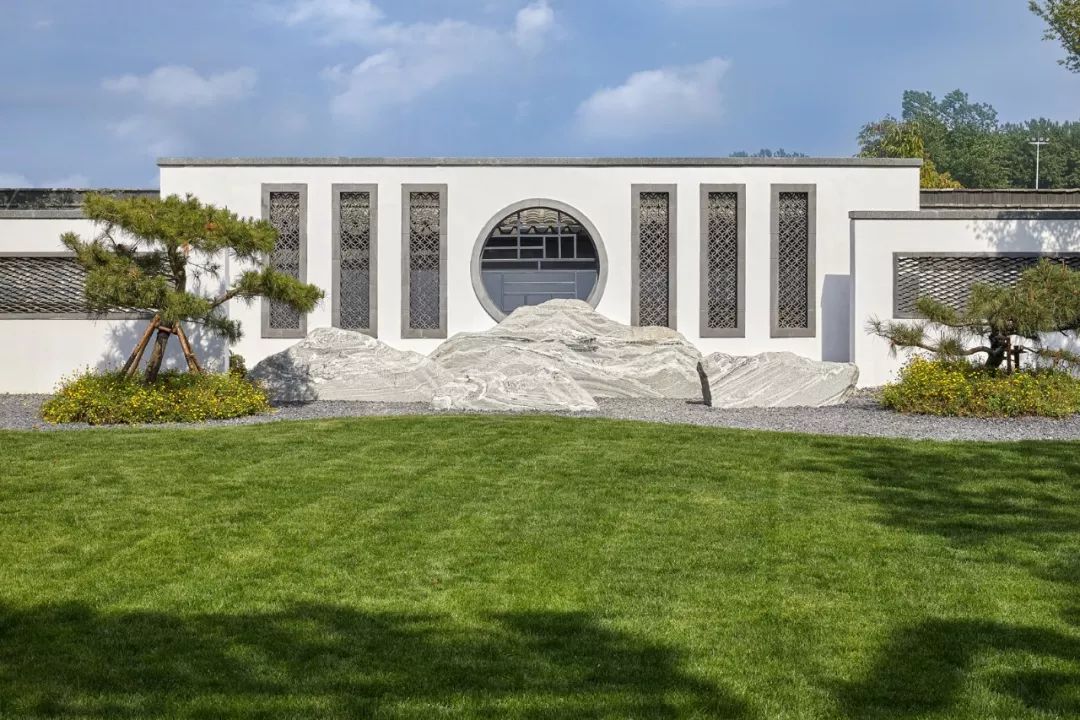 建业桂园销售中心 | 幽境中的艺术空间-23