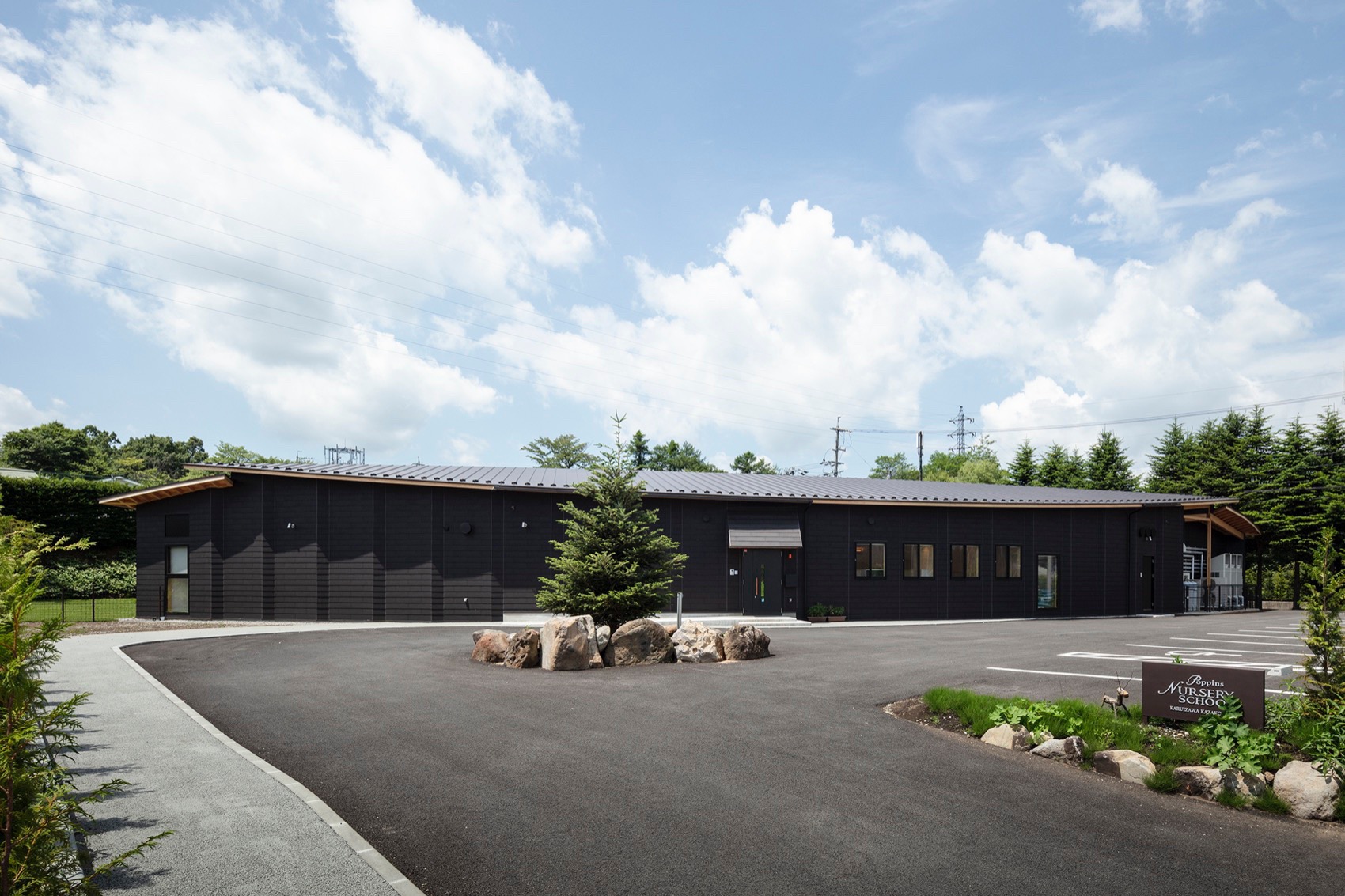 Poppins Nursery school轻井泽风越丨日本长野丨日建设计-15