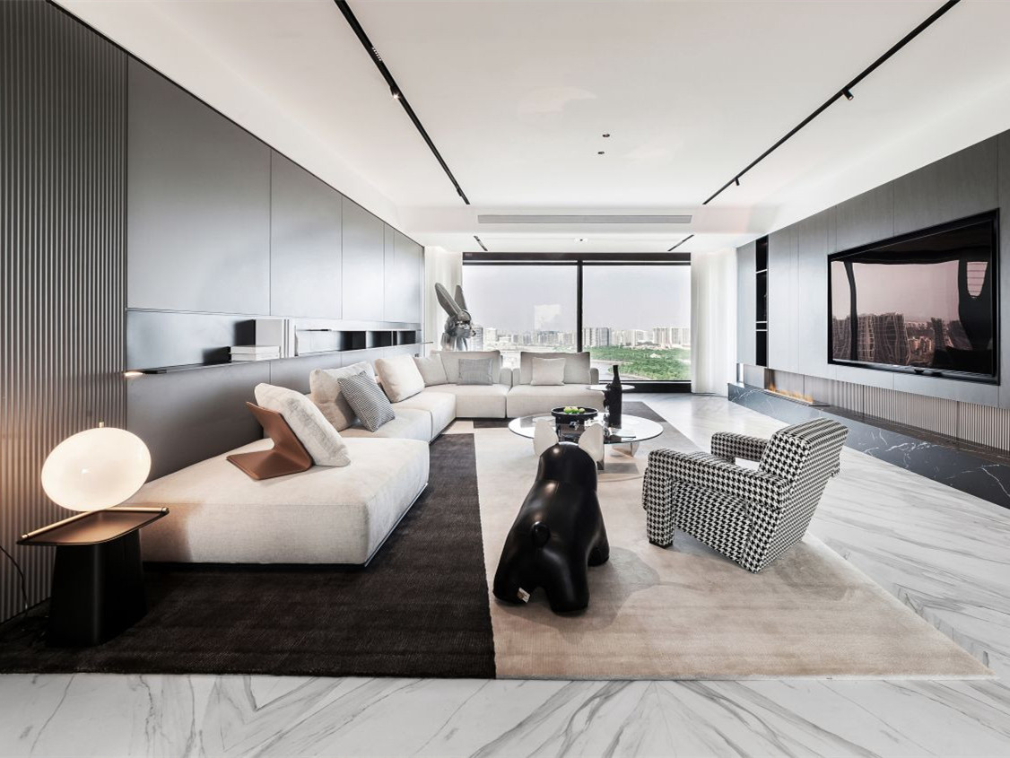 现代 260m²质感私宅-2