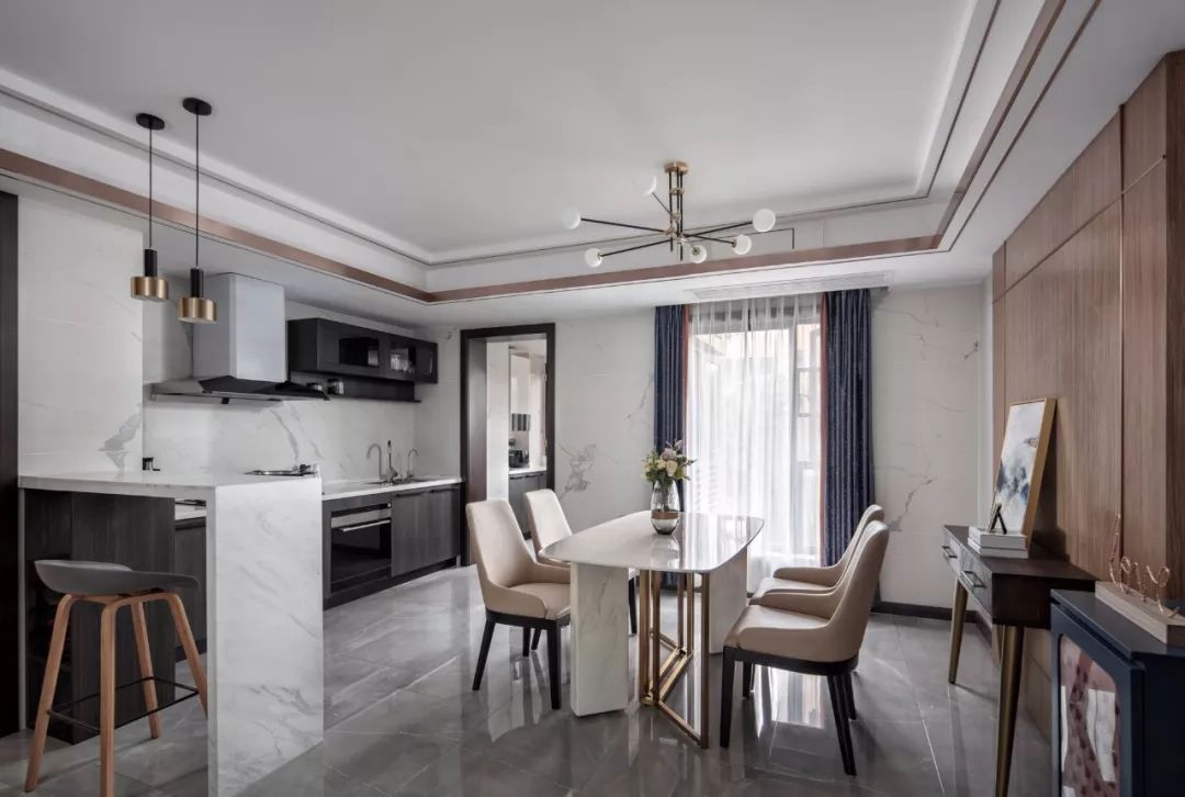 武汉天地现代轻奢三室两厅,诗意家居让生活更美好-41