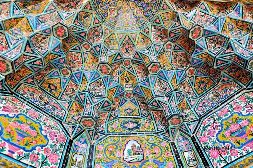 Nasir al Mulk清真寺(粉红清真寺)丨伊朗-9