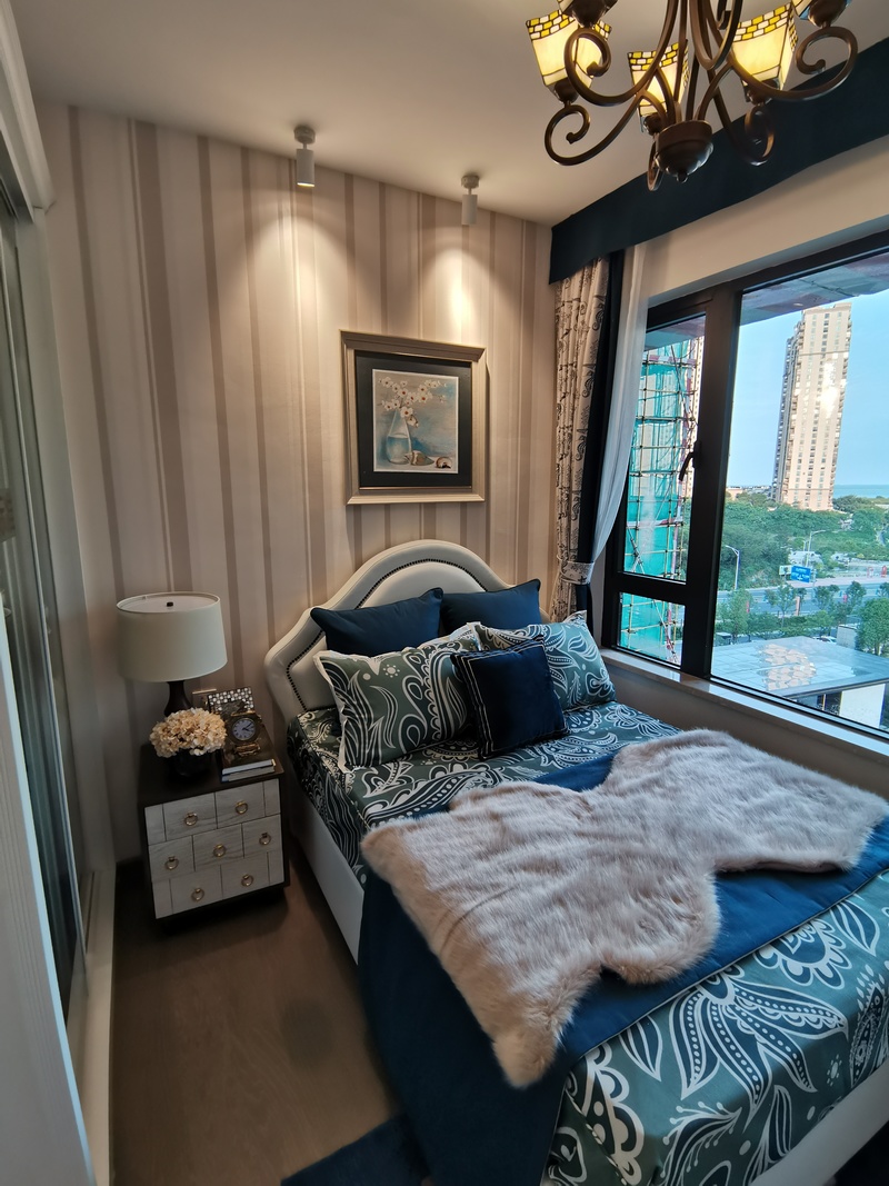 汕头龙光熙海岸C户型地中海风格样板房设计-9