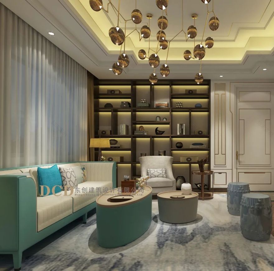 广东佛山九江别墅 | 新中式雅致空间,归家期待的美好呈现-62